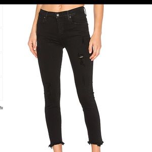 Agolde Sophie High Rise Skinny Crop